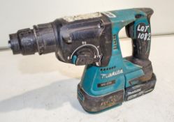 Makita BHR242 18v cordless SDS rotary hammer drill c/w battery ** No charger **