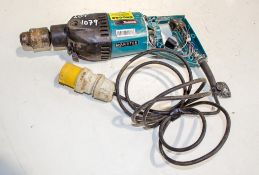 Makita 8406 110v diamond drill ** Handle part missing **