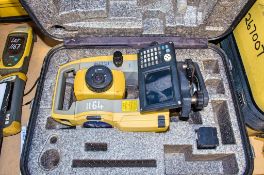 Topcon OS-105 total station c/w battery & carry case