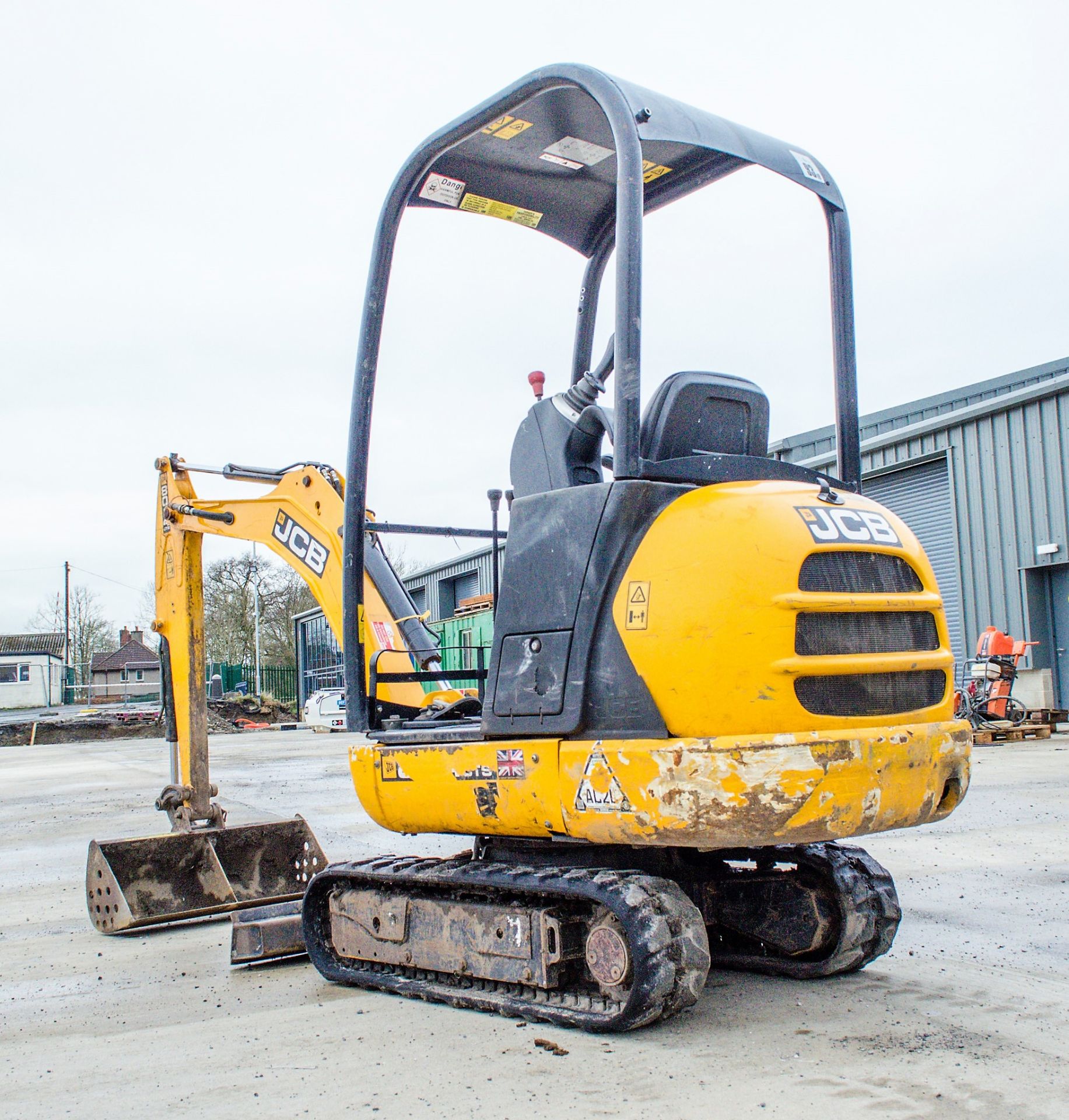 JCB 8014 CTS 1.5 tonne rubber tracked mini excavator Year of Manufacture: 2014 Model Year: 2015 S/N: - Image 4 of 18