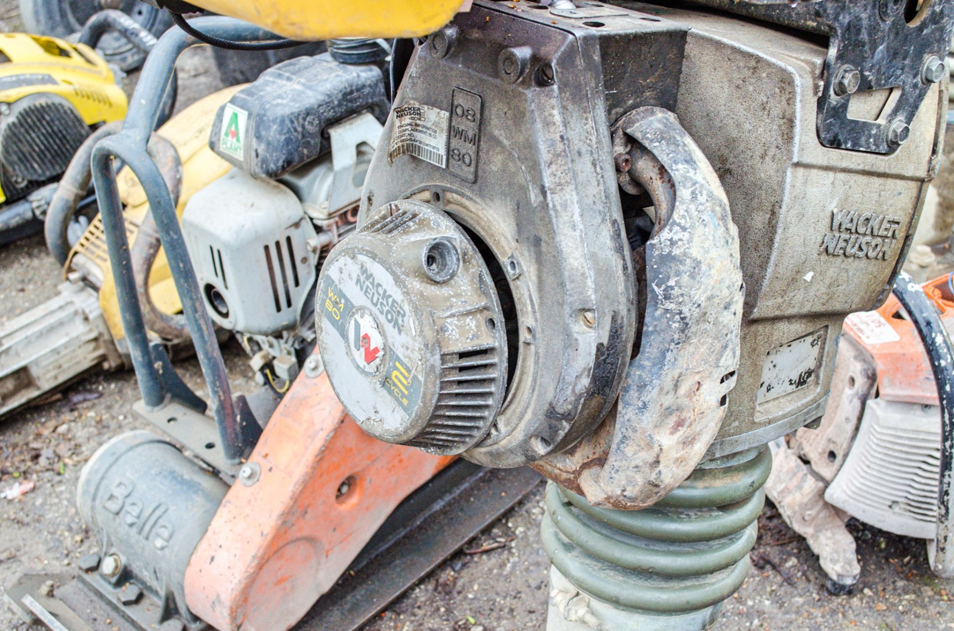 Wacker Neuson B550-2 petrol driven trench compactor A721994 - Image 3 of 3