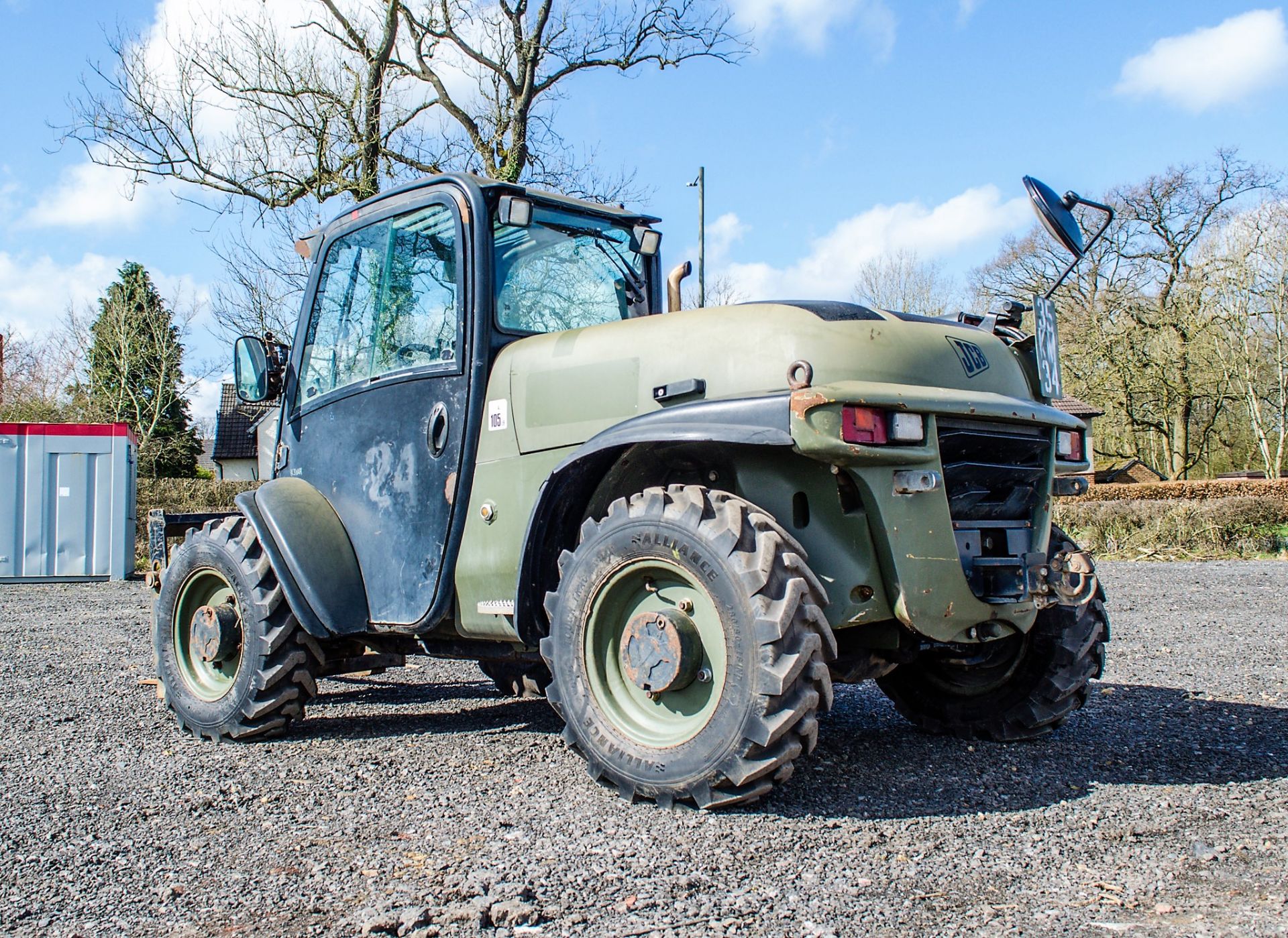 JCB 524-50 5 metre telescopic handler (EX MOD) Year: 2007 S/N: 1417007 Recorded Hours: 3191 - Image 3 of 19