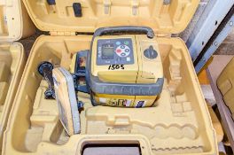 Topcon RL-SV25 rotating laser level c/w Topcon LS-80A receiver & carry case
