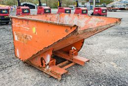 Invicta steel fork lift tipping skip 1408-0377