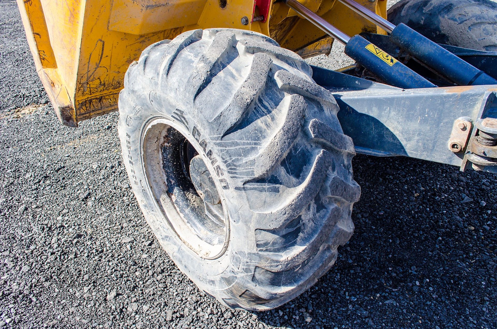 Benford Terex 9 tonne straight skip dumper Year: 2011 S/N: EB6MV2545 D1452 ** Engine smoking ** - Image 12 of 19