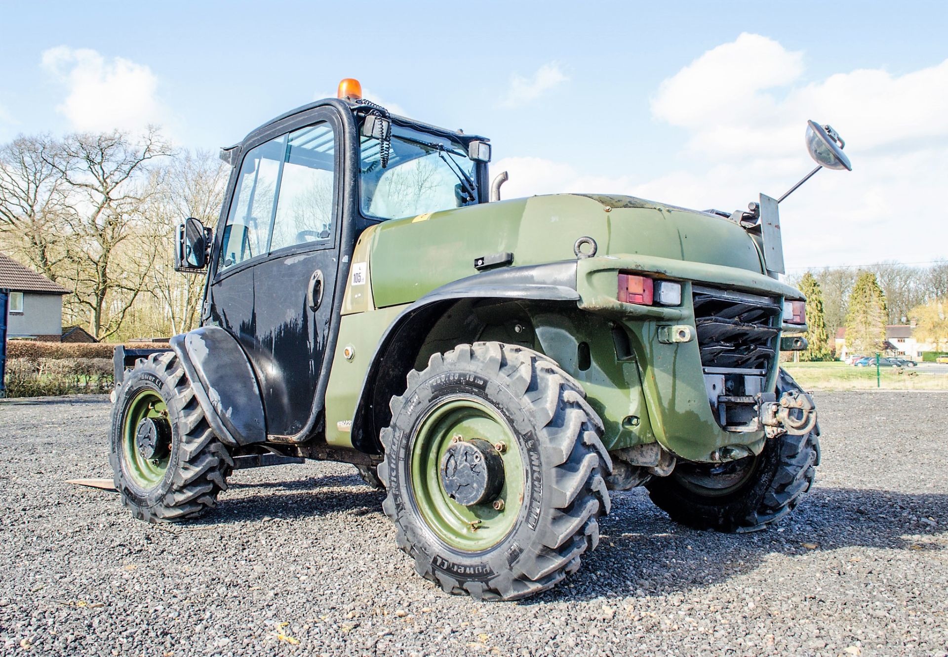 JCB 524-50 5 metre telescopic handler (EX MOD) Year: 2007 S/N: 1417664 Recorded Hours: 218 - Image 3 of 19