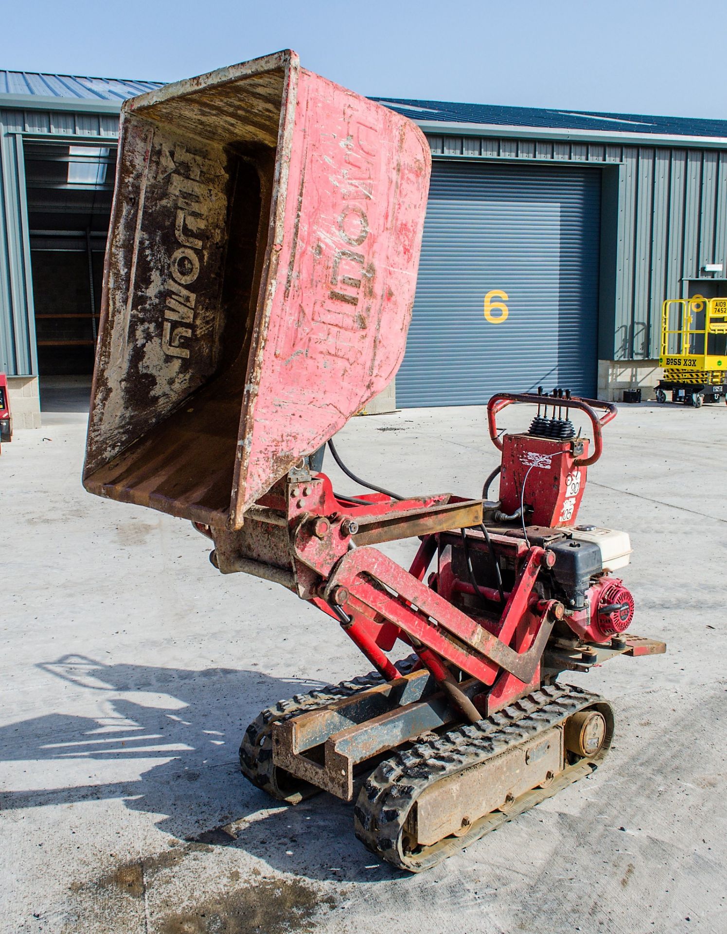 Hinowa HP800 800kg petrol driven high tip mini dumper Year: 2000 S/N: 58208 2285001 - Image 7 of 12