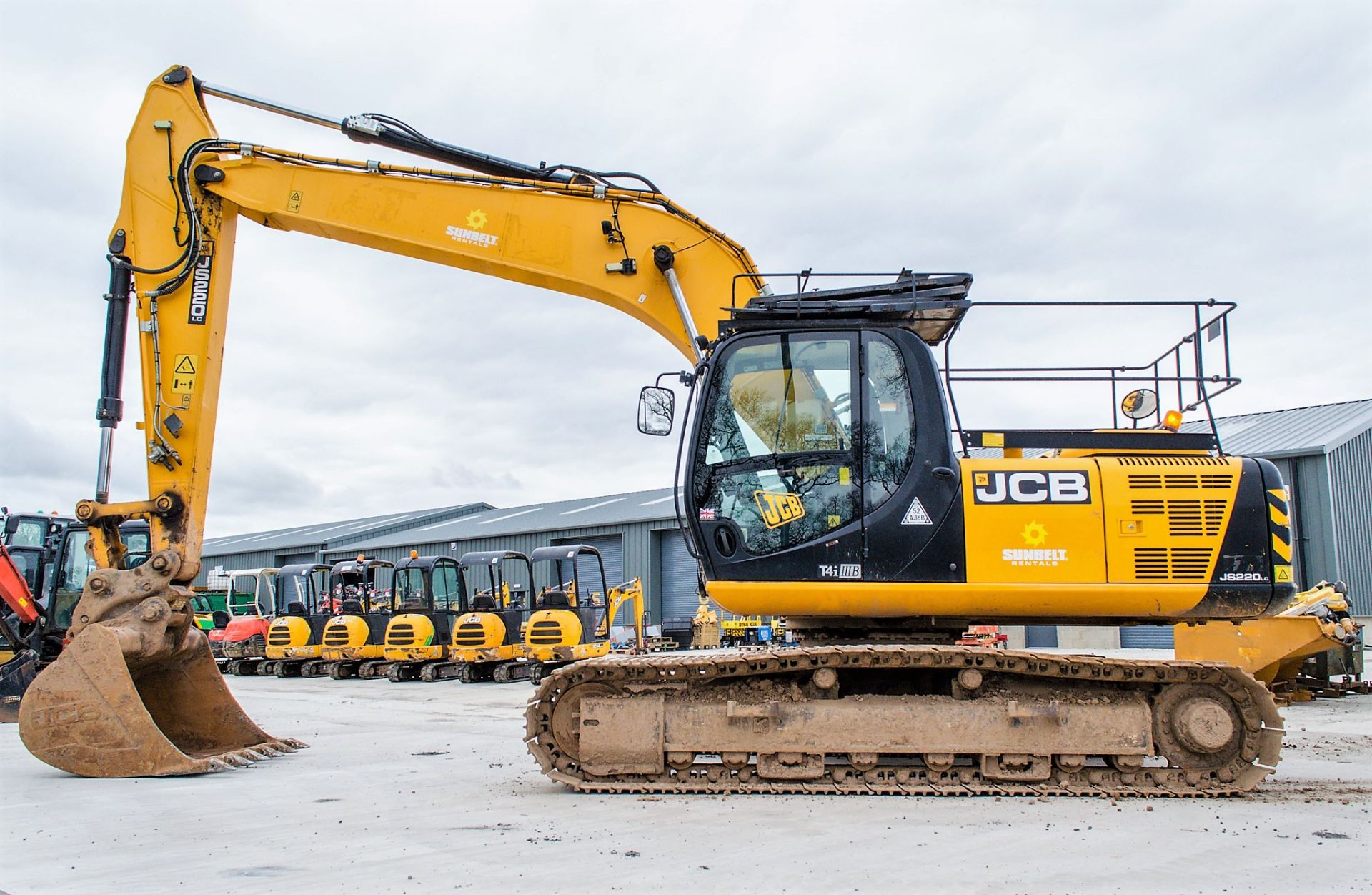 JCB JS 220 LC 22 tonne steel tracked excavator  Year: 2014 S/N: 02135730 Rec Hours: 7662 c/w 2 - Image 7 of 27