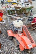 Husqvarna petrol driven stump grinder