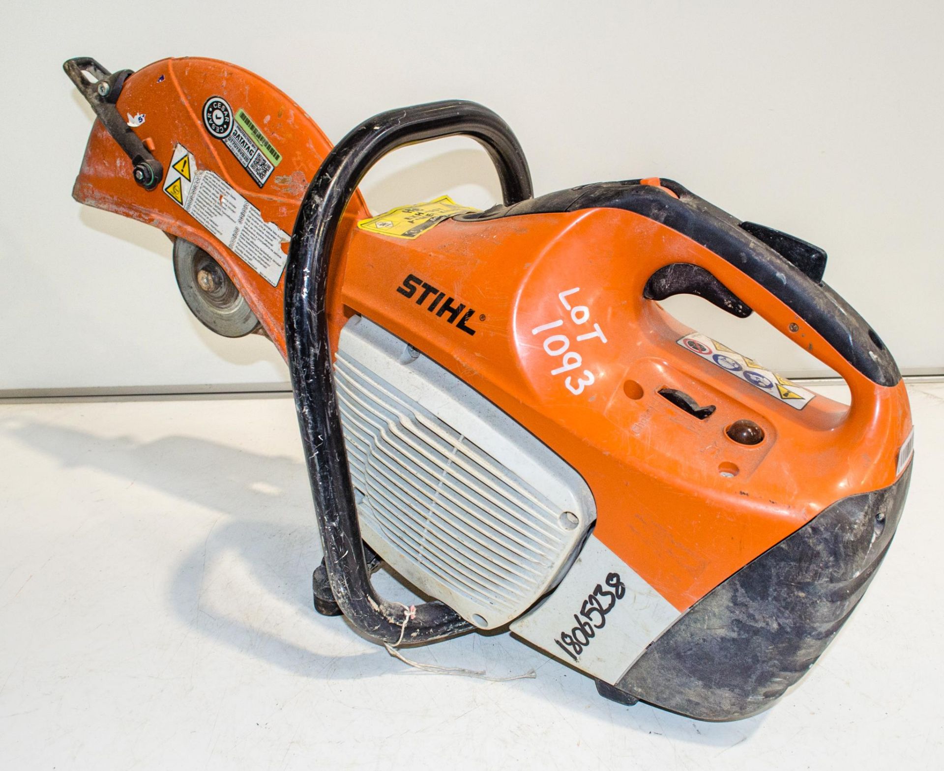 Stihl TS410 petrol driven cut off saw ** Pull cord missing ** - Image 2 of 3