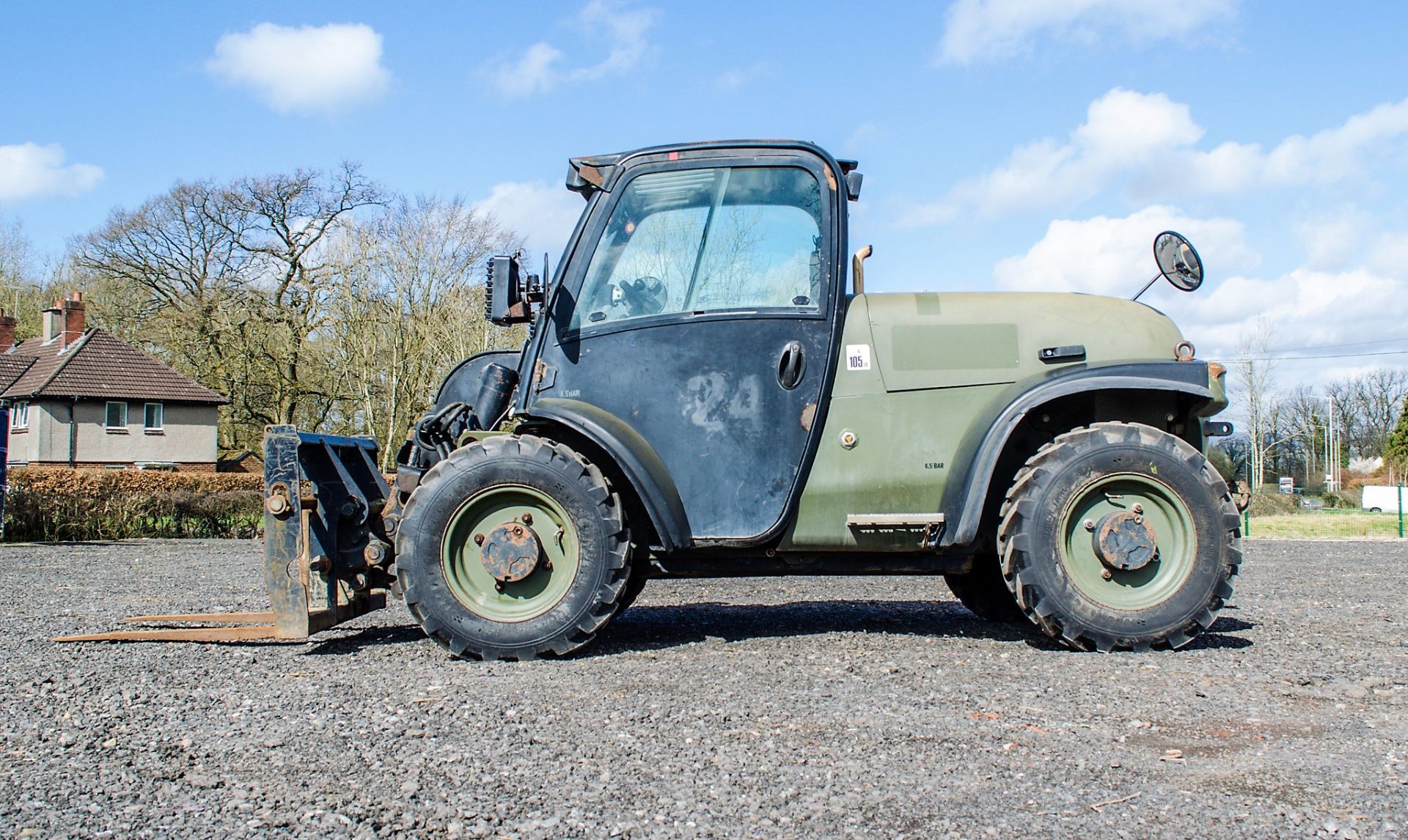 JCB 524-50 5 metre telescopic handler (EX MOD) Year: 2007 S/N: 1417007 Recorded Hours: 3191 - Image 7 of 19