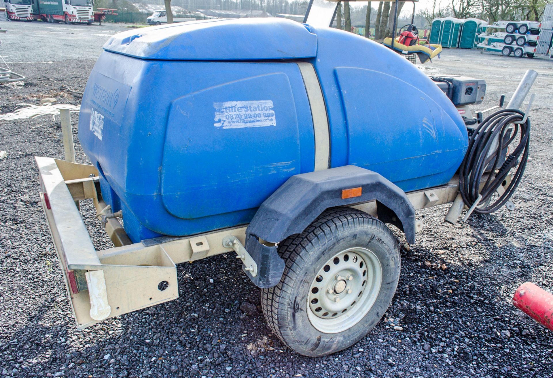 Western diesel driven fast tow mobile pressure washer bowser 1403-0663 - Image 2 of 3