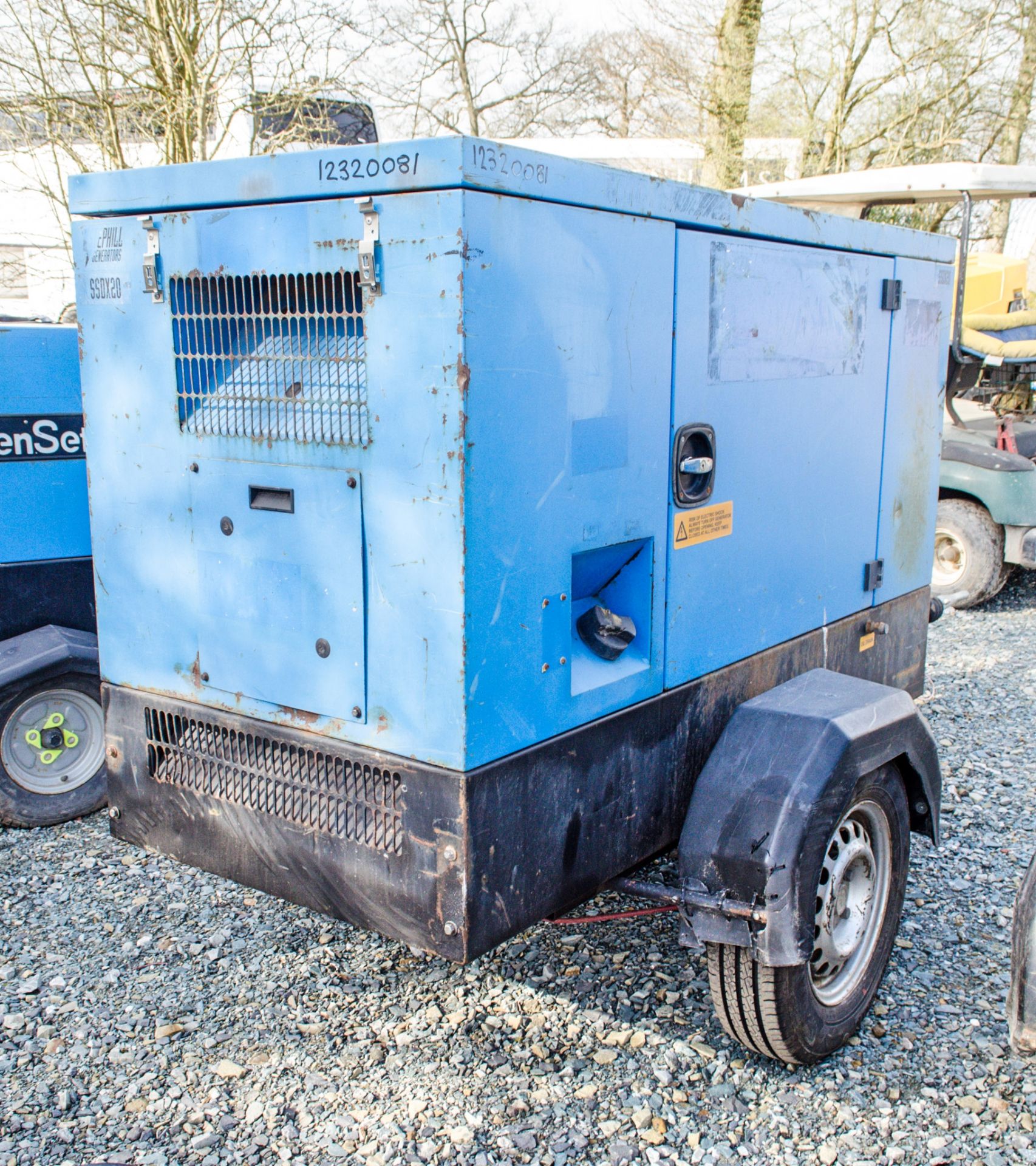 Stephill SSDX20 20 kva diesel driven generator S/N: 1509 Recorded Hours: Not displayed 12320081 - Image 2 of 5