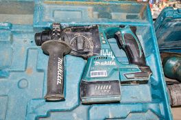 Makita BHR 242 18v cordless SDS rotary hammer drill c/w carry case ** No battery or charger **