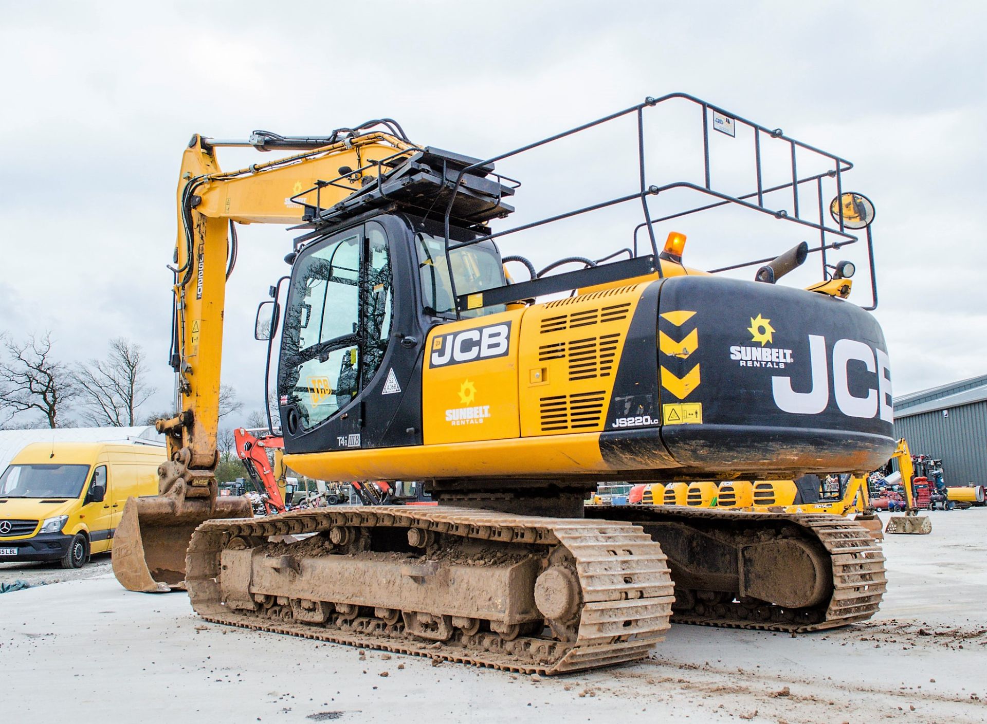 JCB JS 220 LC 22 tonne steel tracked excavator  Year: 2014 S/N: 02135730 Rec Hours: 7662 c/w 2 - Image 3 of 27