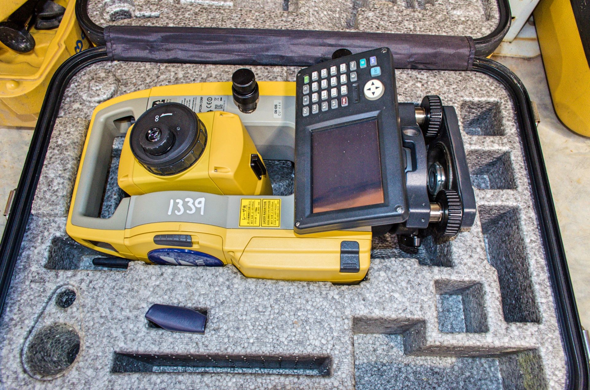Topcon OS-105 total station c/w carry case