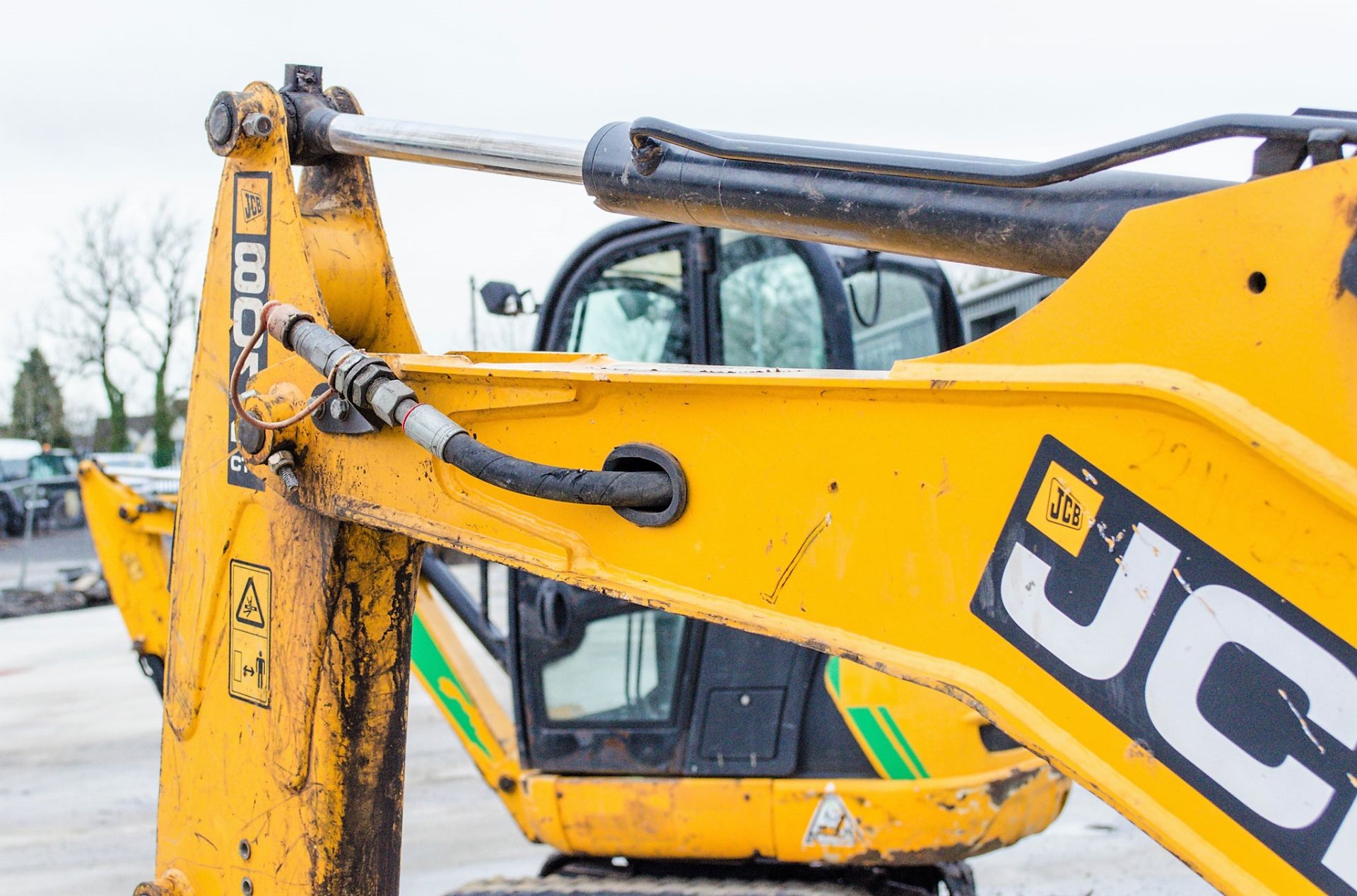 JCB 8014 CTS 1.5 tonne rubber tracked mini excavator Year: 2014 S/N: 82070515 Recorded Hours: 2114 - Image 14 of 18