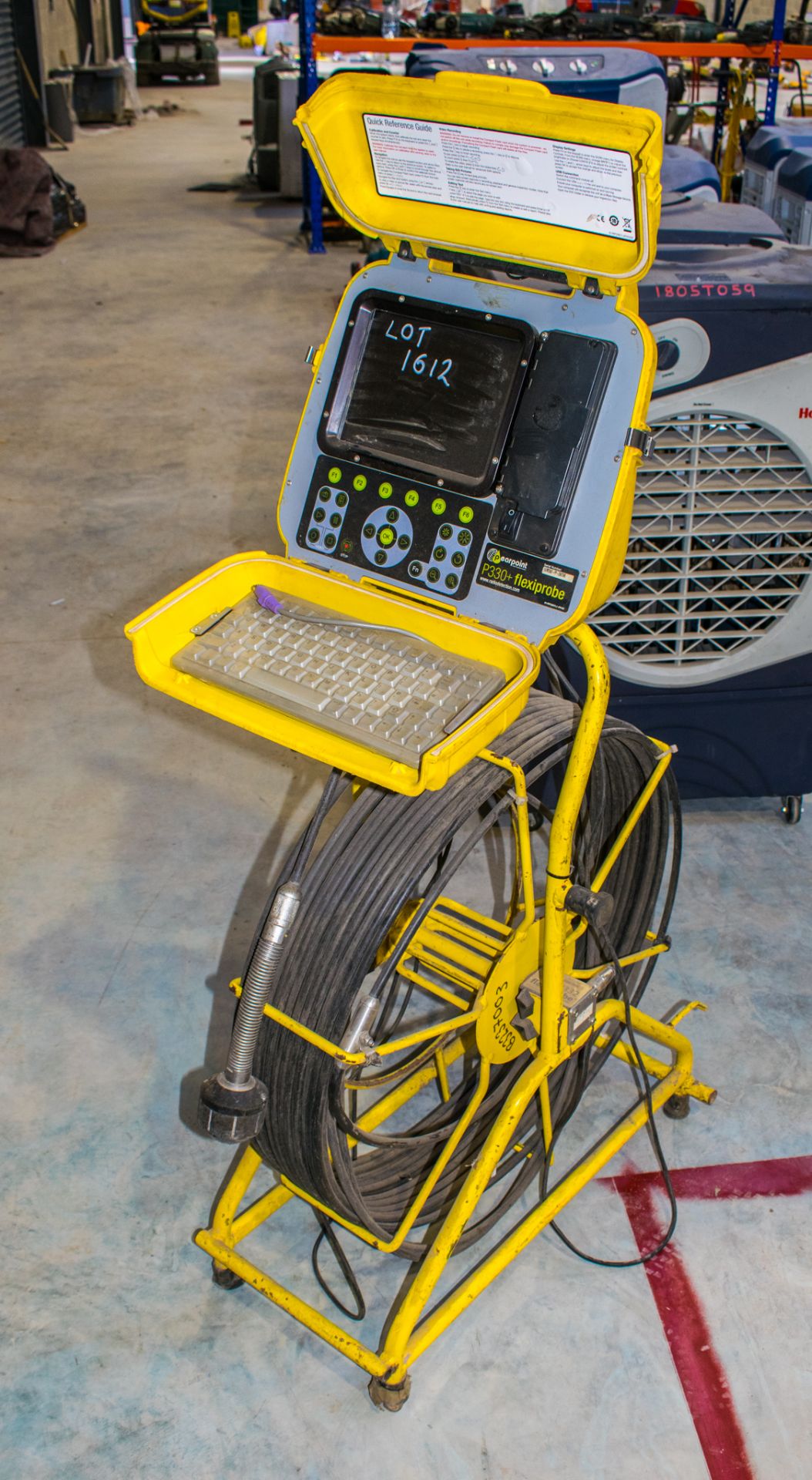 Radiodetection P330+ flexiprobe pipe inspection camera