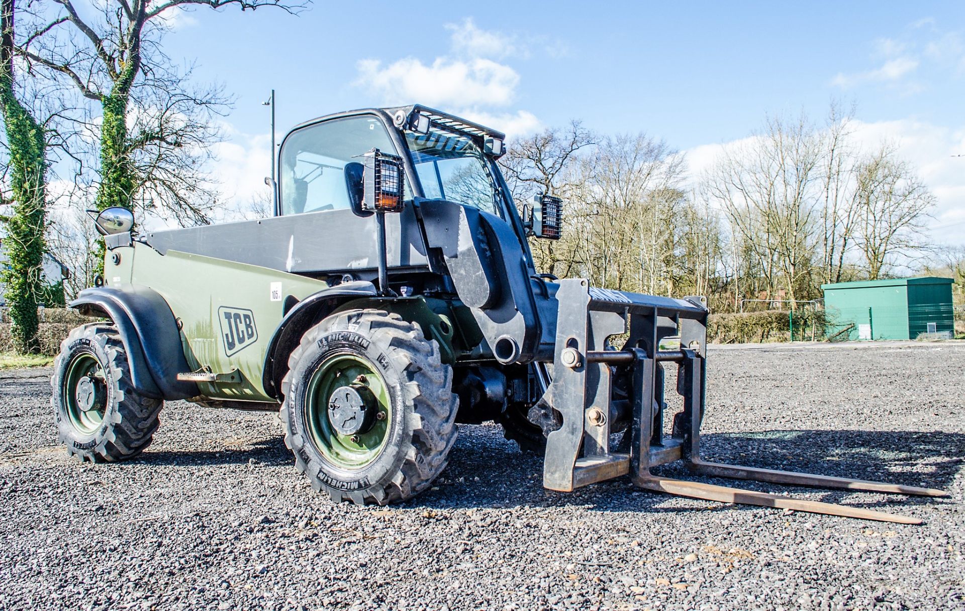 JCB 524-50 5 metre telescopic handler (EX MOD) Year: 2007 S/N: 1417664 Recorded Hours: 218 - Image 2 of 19