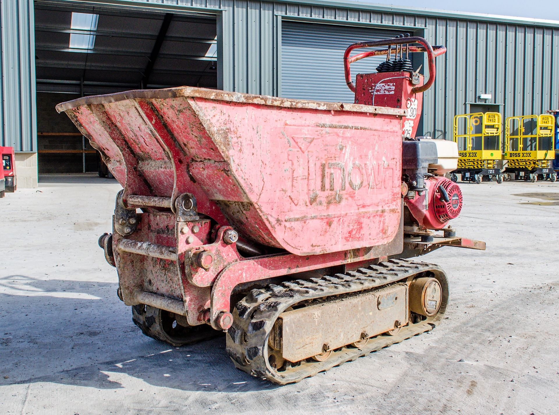 Hinowa HP800 800kg petrol driven high tip mini dumper Year: 2000 S/N: 58208 2285001