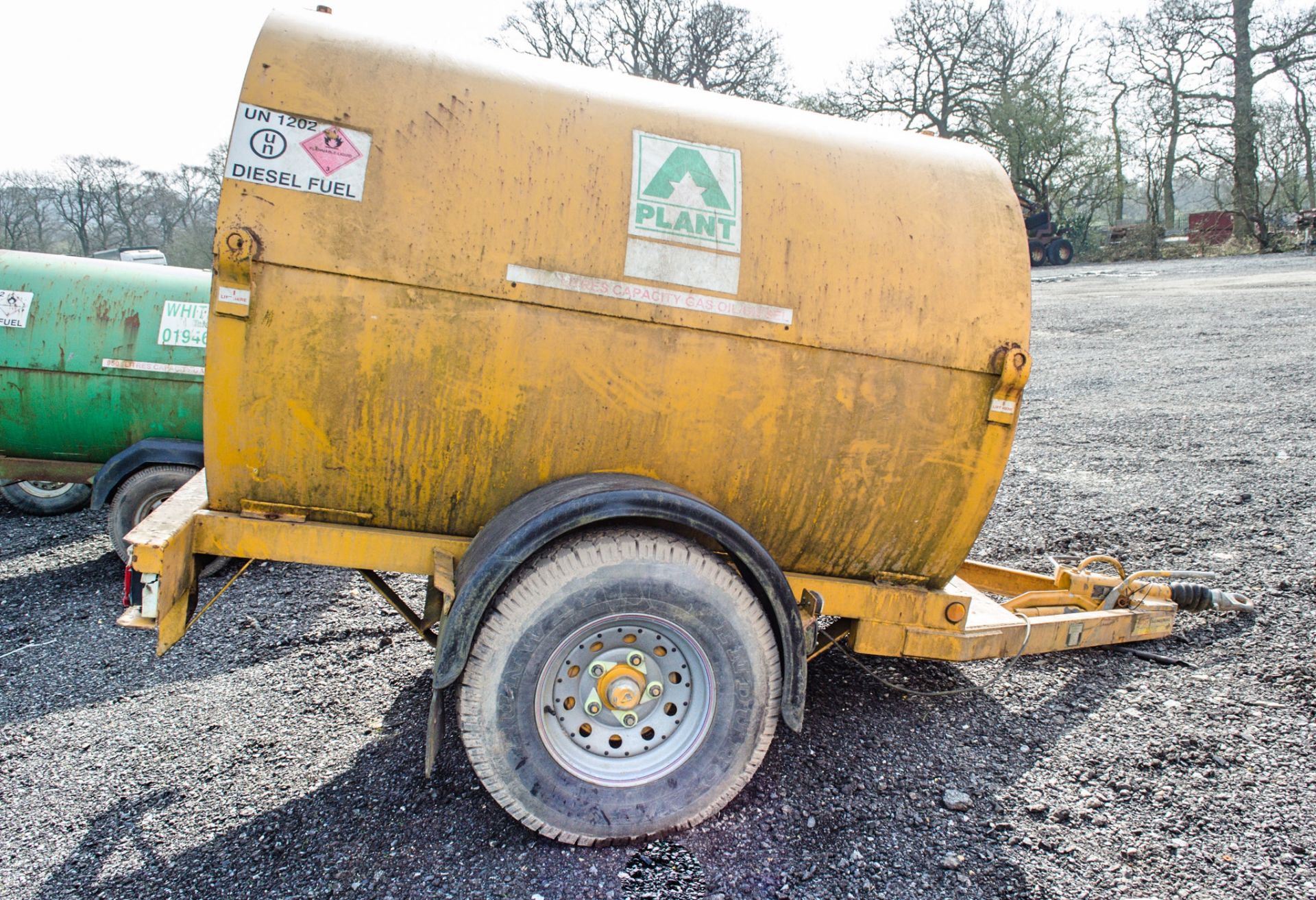 Trailer Engineering 2140 litre fast tow mobile bunded fuel bowser c/w petrol fuel pump, delivery - Image 2 of 3