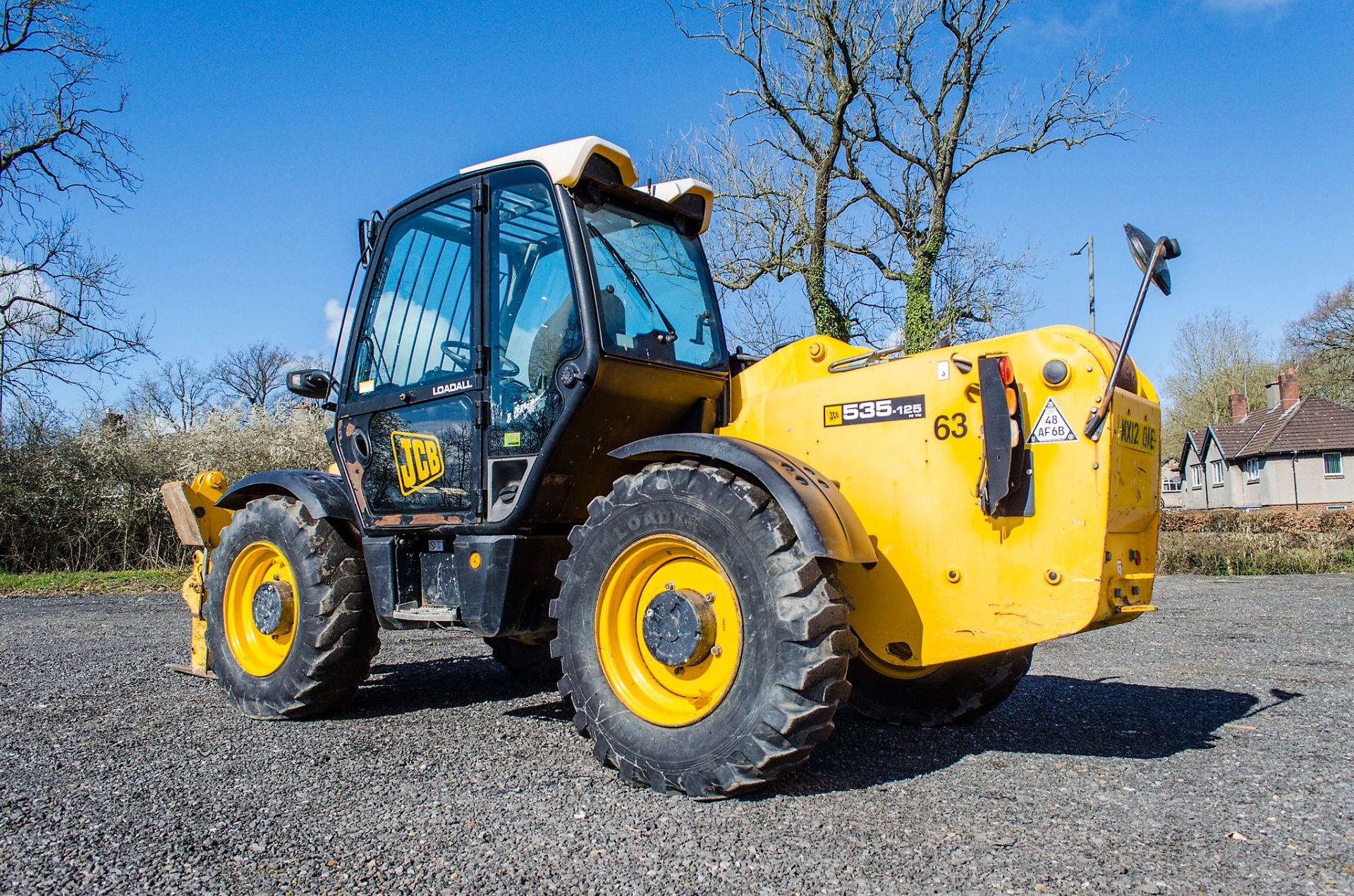 JCB 535-125 Hi-Viz 12.5 metre telescopic handler Year: 2012 S/N: 3487311 Recorded Hours: 4714 - Image 3 of 22