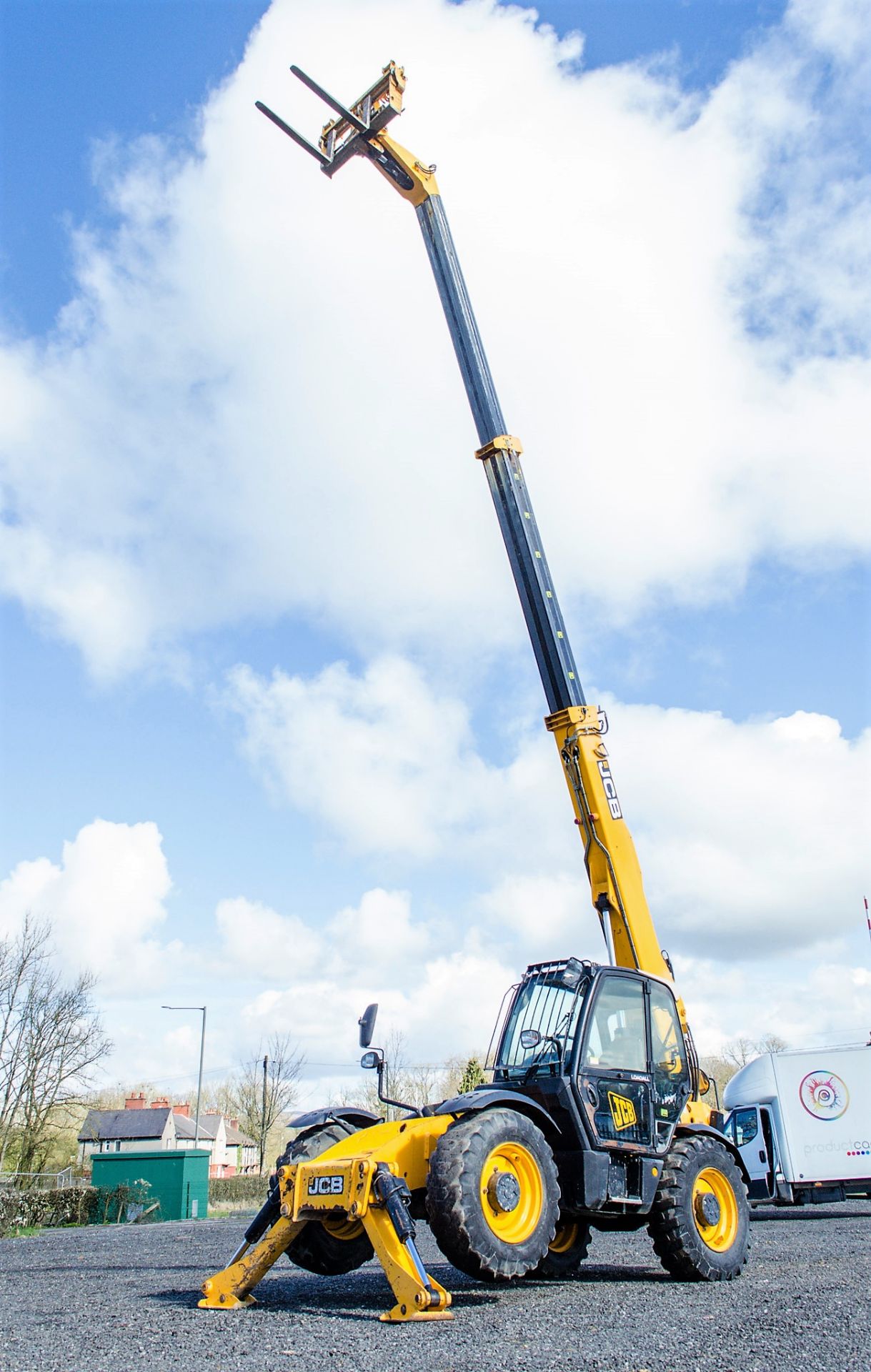 JCB 535-125 Hi-Viz 12.5 metre telescopic handler Year: 2012 S/N: 3487311 Recorded Hours: 4714 - Image 9 of 22