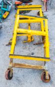 Pair pf panel lifting trollies