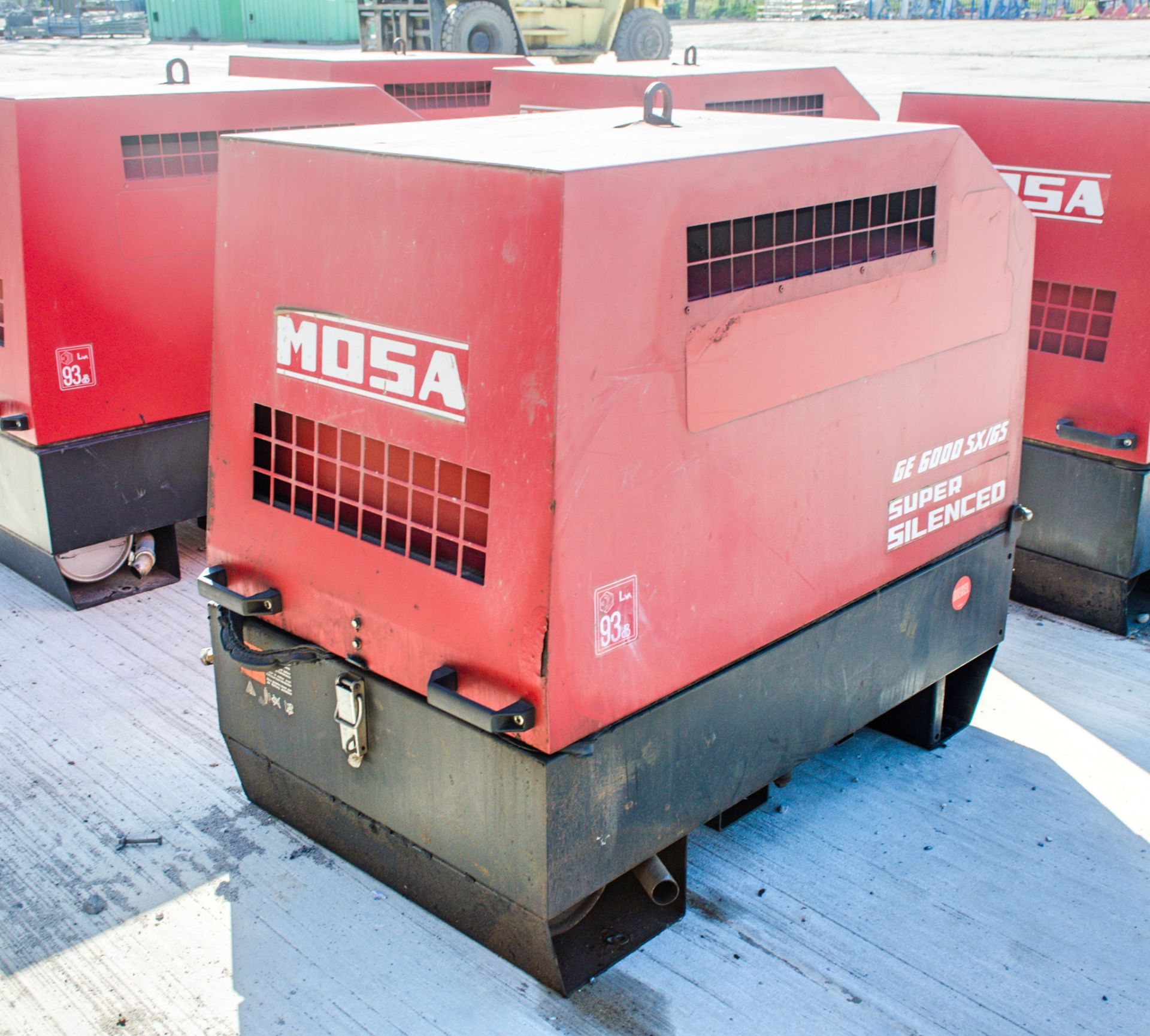 Mosa GE6000 SX/GS diesel driven generator Year: 2014 S/N: 037539 Recorded Hours: 846 - Image 2 of 4