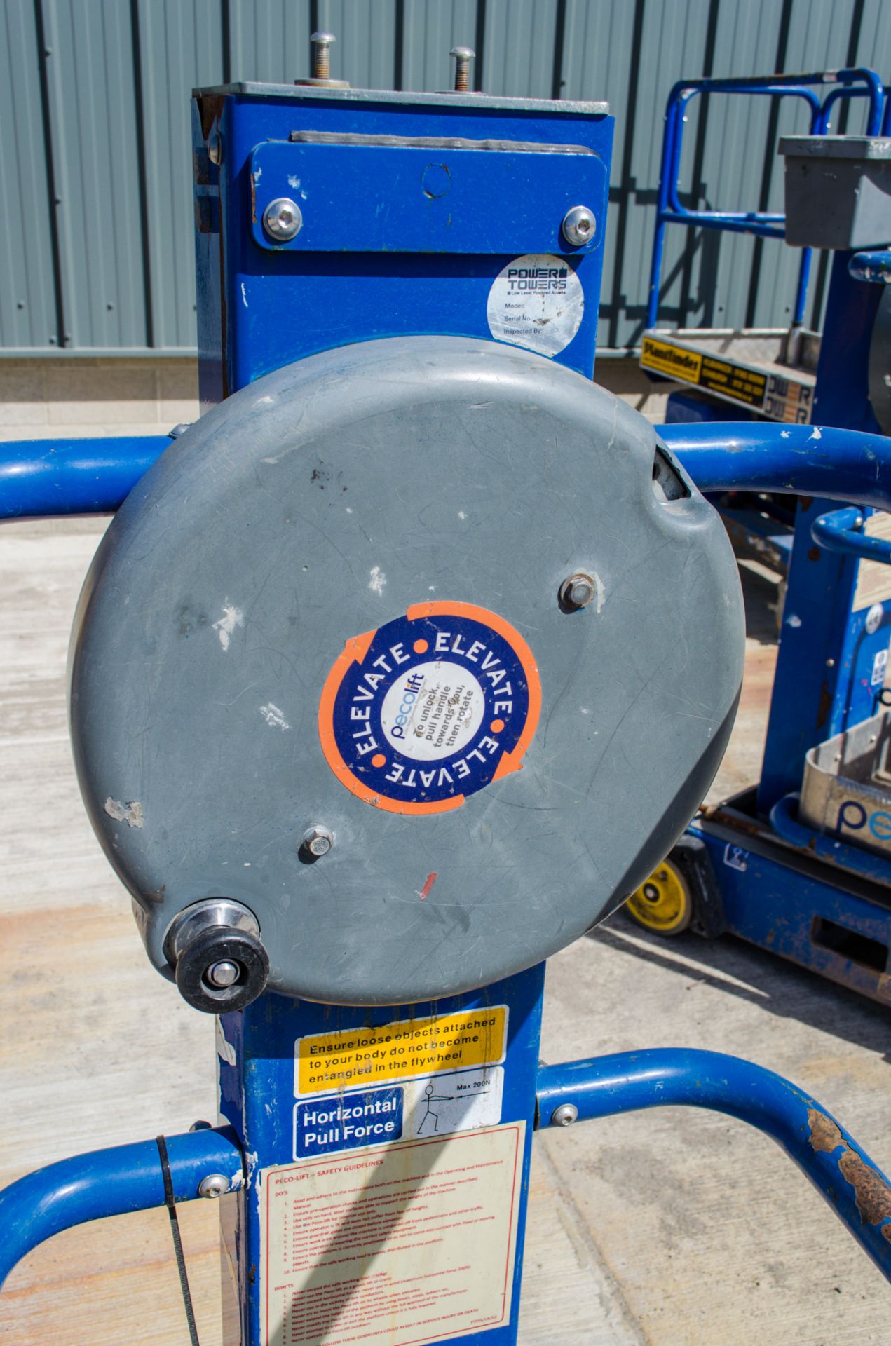 Power Tower Peco Lift Manual Personell Lift PF1833 power-tower-peco-lift-manual-personell-lift-pf1833