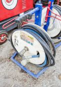 Retractable pressure washer hose