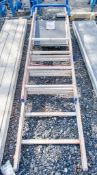 Clow aluminium step ladder/podium A808725