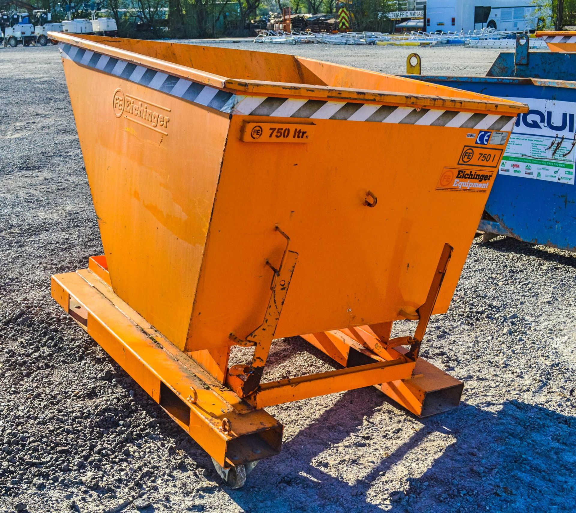 Eichinger fork lift tipping skip  1611-0764 - Image 2 of 2