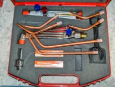 Weldability gas cutting/welding kit c/w carry case 16E30005