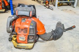 Husqvarna 570 BTS petrol driven back pack leaf blower ** Extension pipe missing **