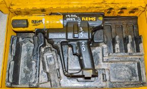 Rems cordless press tool c/w carry case 19BQ0062 ** No battery or charger **