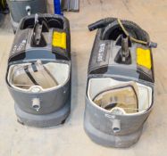 2 - Karcher 240v carpet cleaners ** Parts missing **