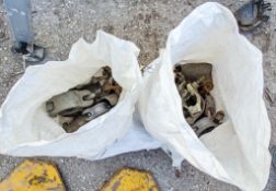 2 - bags of scaffold clips