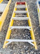 6 tread glass fibre framed step ladder