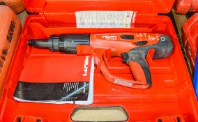 Hilti DX460 cordless nail gun c/w carry case 1709-HLT007 ** No battery or charger **