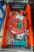 Oxy/Acetylene gas torch kit c/w carry case 16E10006