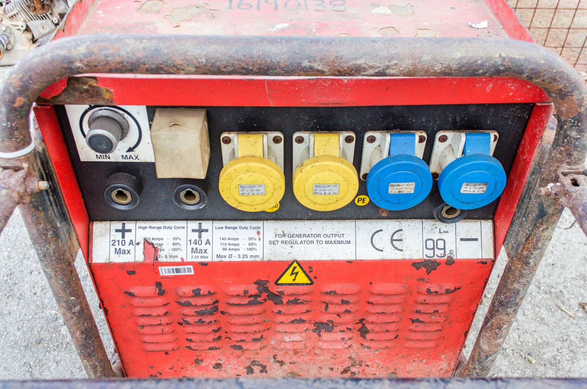 Pramac petrol driven welder/generator 1619-0138 - Image 4 of 4