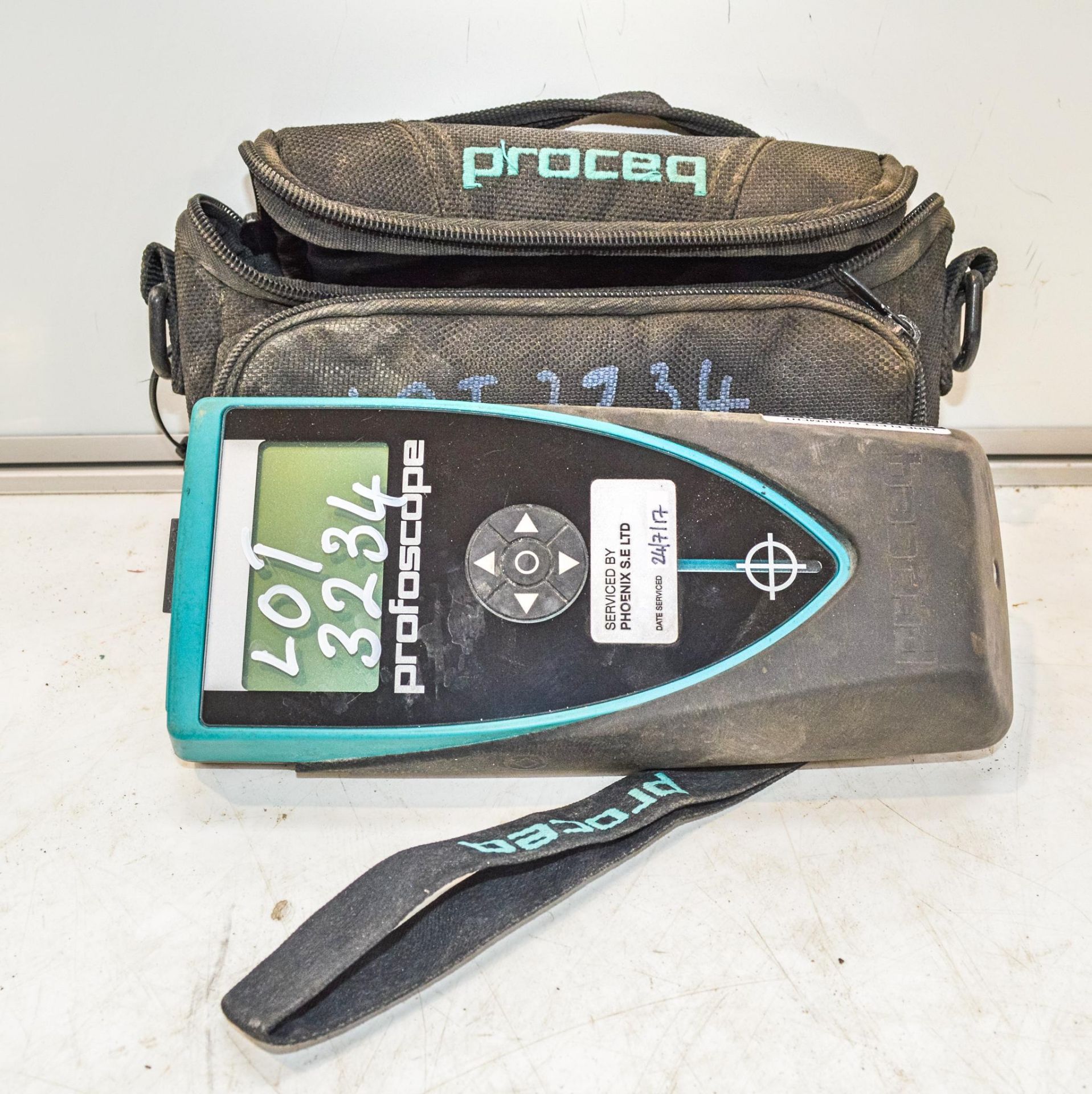 Profoscope rebar detector c/w carry bag