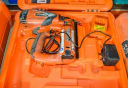 Paslode IM65 F16 cordless nail gun c/w charger, battery & carry case 1306-4487