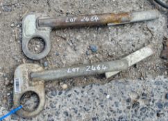 2 - man hole keys