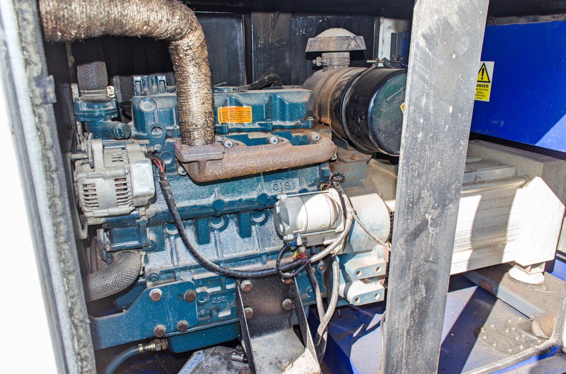 Harrington 16 kva diesel driven generator Year: 2004 S/N: 034978 Recorded Hours: 14014 GEN614 - Image 4 of 4