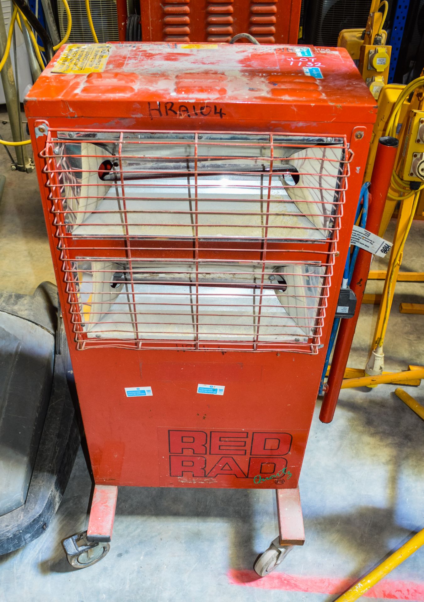 Red Rad 240v infra red heater HRA104 CO