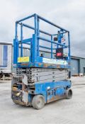 Genie GS1932 battery electric scissor lift access platform Year: 2014 S/N: 15735 Recorded Hours: 162