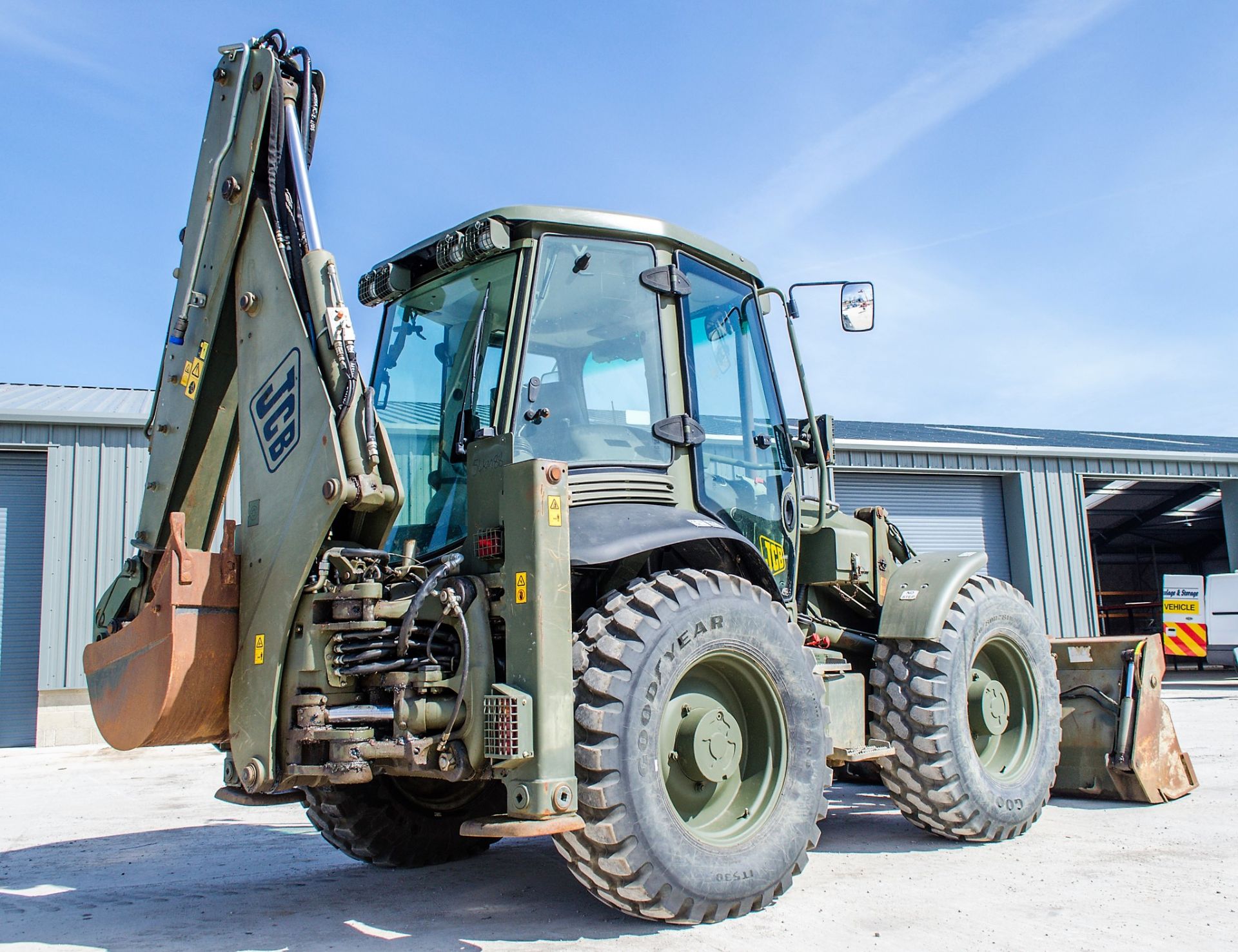 JCB 4CX Sitemaster backhoe loader Year: 2010 S/N: 2003206 Recorded Hours: 4362 c/w 4-in-1 loading - Image 4 of 24