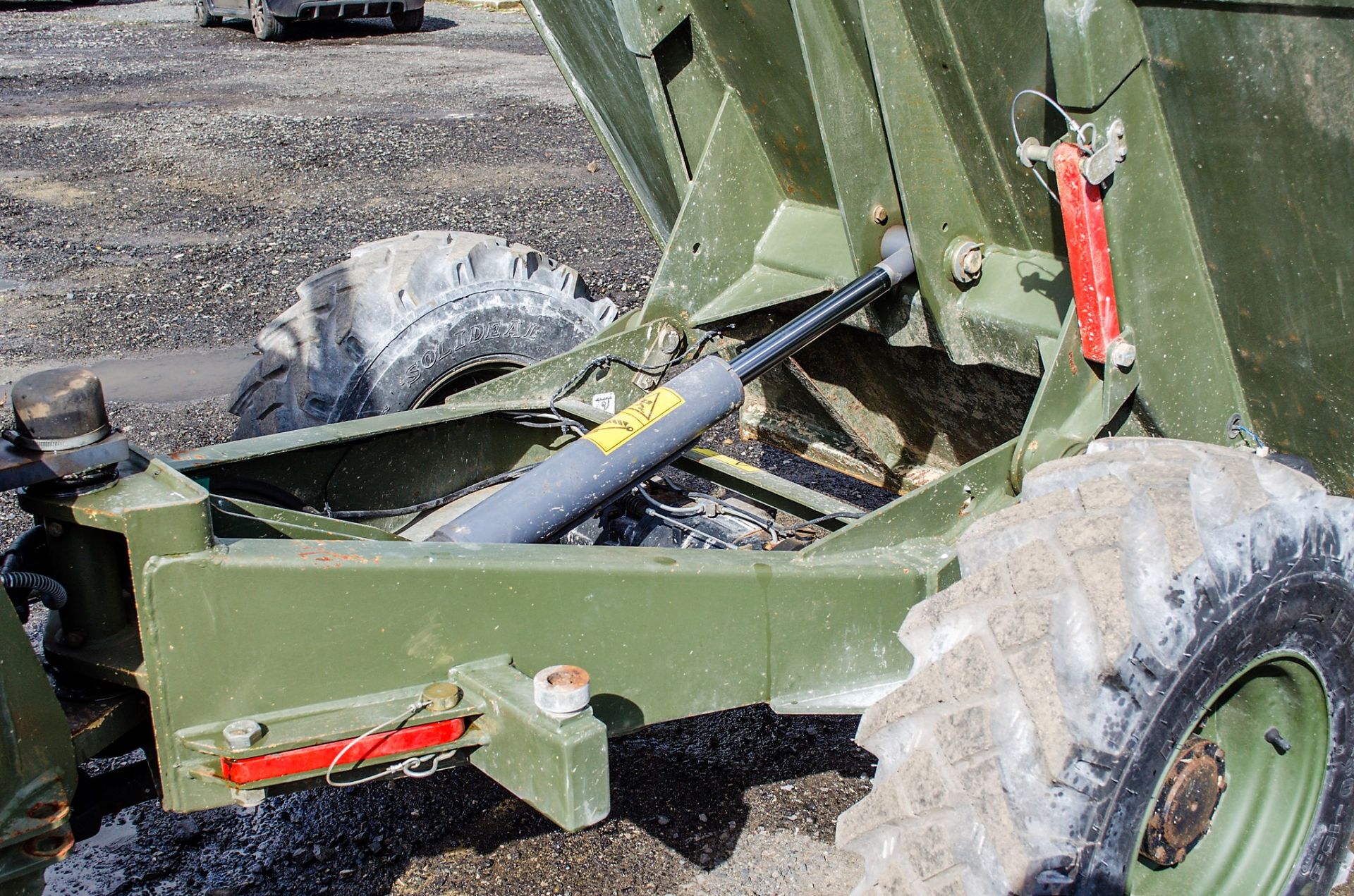 Benford Terex TA3 3 tonne straight skip dumper (EX MOD) Year: 2011 S/N: EBANJ2837 Recorded Hours: - Image 10 of 20